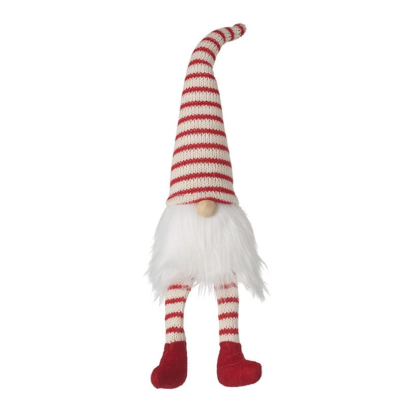 Red & White Stripy Hat & Legs Gonk