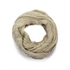 Chunky Cable Knit Snood Cream